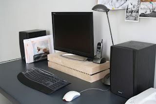 DIY Computer Monitor Stand
