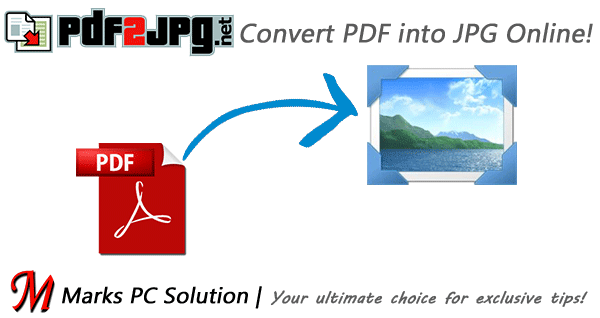 PDF 2 JPG Online Converter