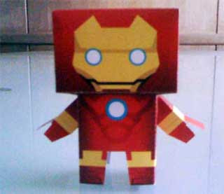 Iron Man Papercraft