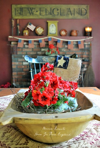 flags dining room