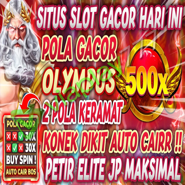 Slot Petir Merah Link Daftar Kakek Olympus x500 Maxwin Gacor