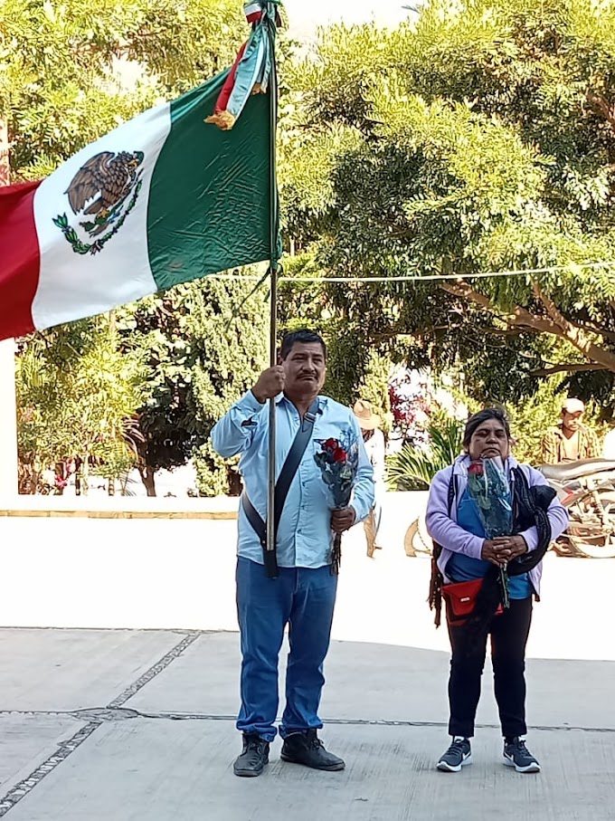 Toma protesta nuevo Comisariado de Bienes comunales de San Vicente Coatlán 