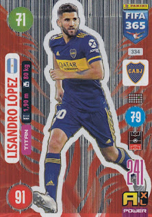 Panini Adrenalyn XL FIFA 365 2021 collection Boca Juniors Set