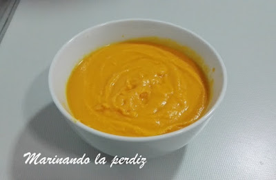 Gazpacho de calabaza y tomate