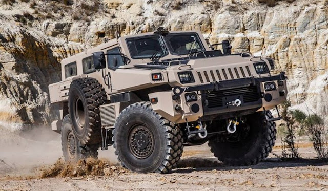South African company Paramount Group Launches New Marauder Mark 2 Armored Vehicle