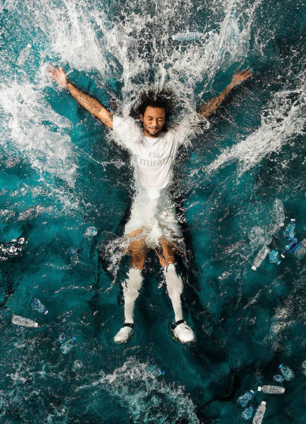 camiseta Real Madrid de Adidas y Parley for the Oceans