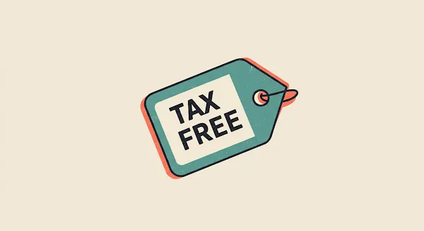 일본 면세점 확인 TAX FREE 마크 로고