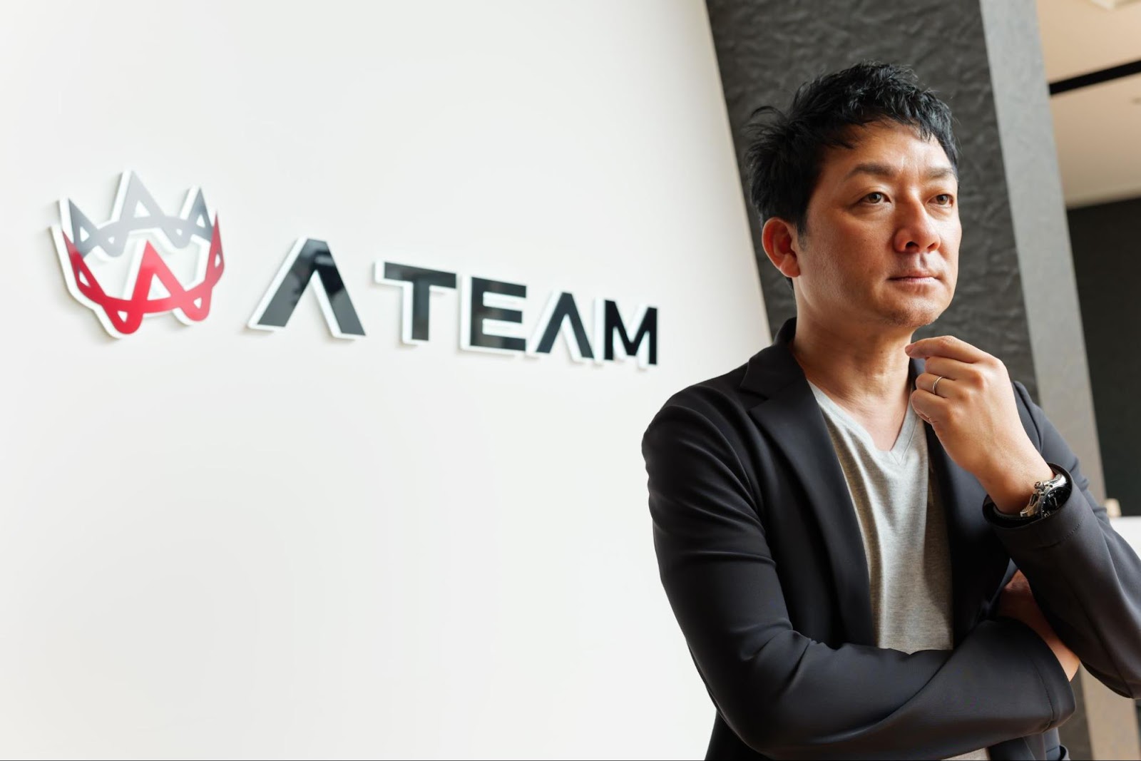 Image of Takao Hayashi, founder of Ateam Entertainment