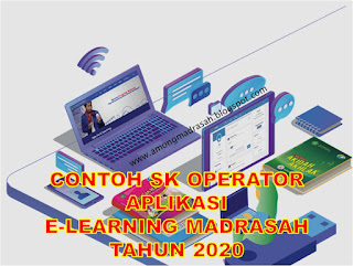 sk operator aplikasi elearning madrasah