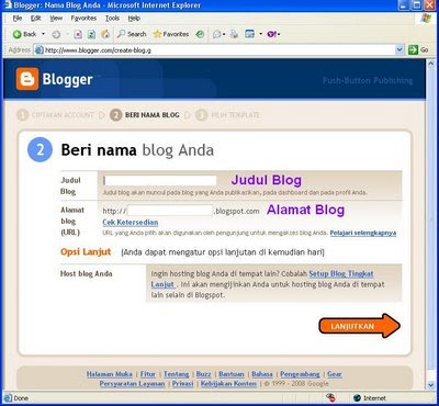 Cara Membuat Blog Untuk Pemula ~ Blognya Pram