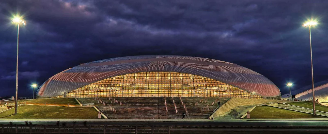 Sochi 2014 Olympics Architecture Bolshoy Ice Dome