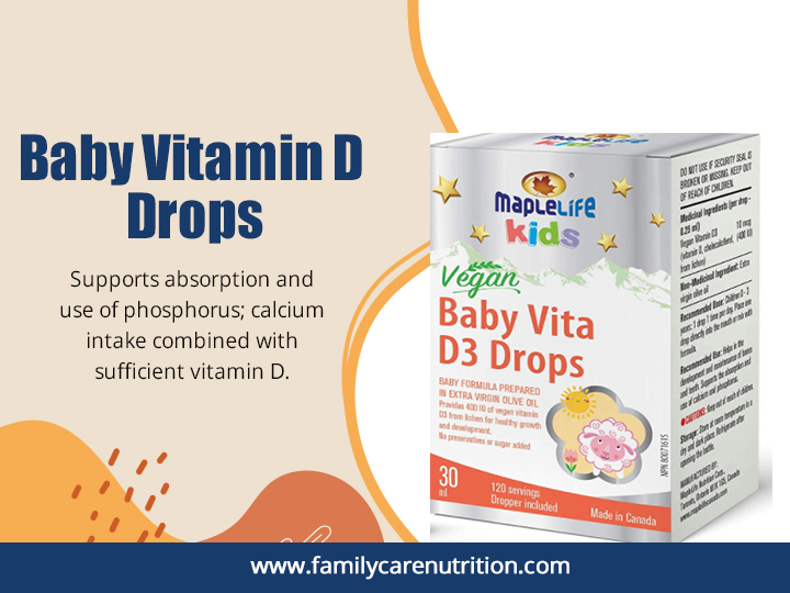 Baby vitamin d drops