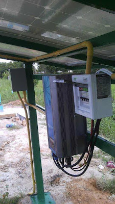 2.2KW Solar powered pumping system in Thailand