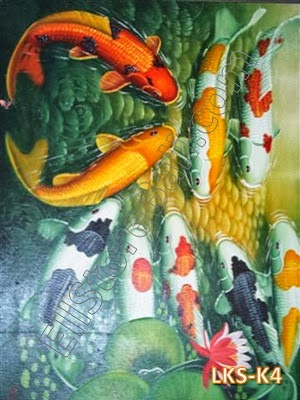 Lukisan Ikan Koi