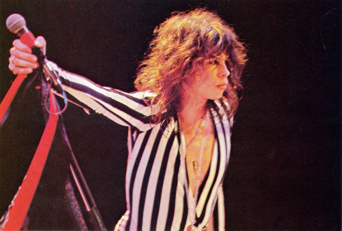 20 Photographs of Steven Tyler of Aerosmith on the Stage From the 1970s and 1980s