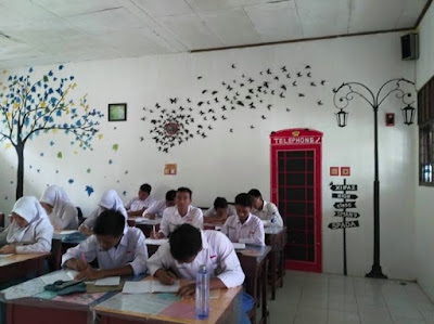 dekorasi ruang kelas yang unik terbaru