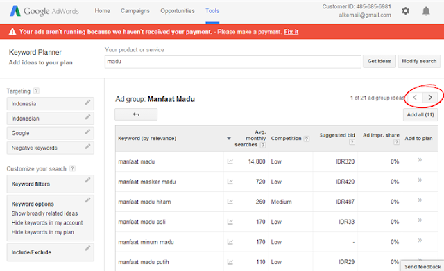 Riset Keyword