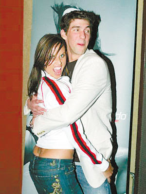 Michael Phelps With Girlfriend