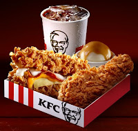 Harga KFC Zinger & Cheezilla Double Down 2021 box meal