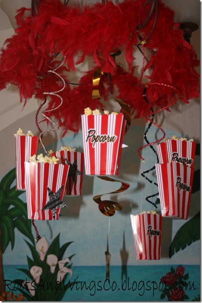 birthday party decorations pictures. movie irthday party