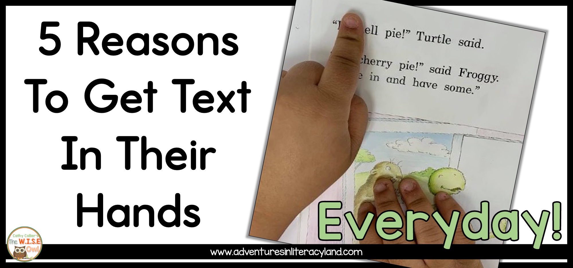 5 Reasons to Text in their Hands...EVERYDAY!