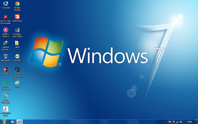 mengganti tema pada tampilan windows 7