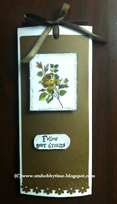 Candy Bar Slider Card