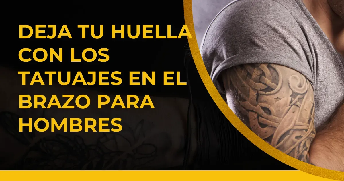 tatuajes, hombres, brazo