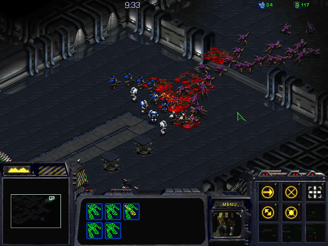 StarCraft: Brood War Mission 7: Patriot's Blood.