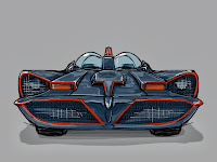 NOPAL Art: Batmobile sketch study