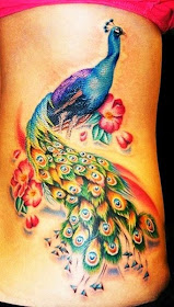 Beautiful Peacock Tattoos for Women