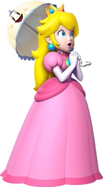 Imágenes de La Princesa Peach en png con fondo transparente