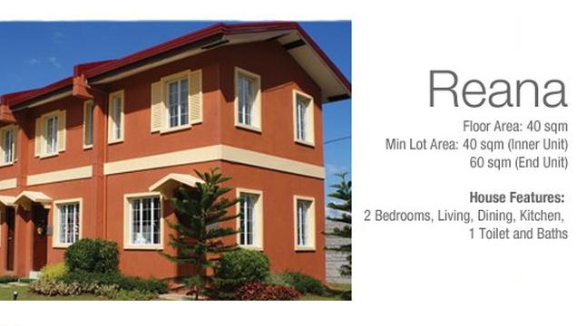 Reana, Two Storey Townhouses For Sale in Camella Lessandra Talamban