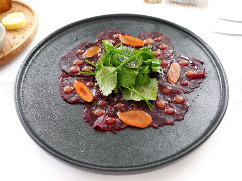 Gods of the Sea, Gold Coast Australia [Fine-dining seafood restaurant at Marina Mirage] - Beetroot carpaccio