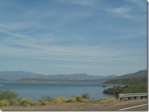 Middle part of the lake