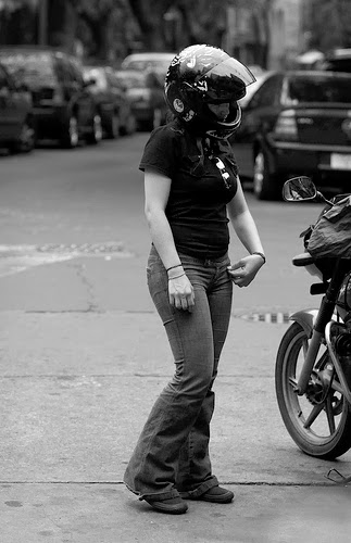 The Martial Artist and the Motorcycle | By Morgan Sansotta | Biker Babe | Biker Chick | Grease n Gasoline Reader | Way2speed.com