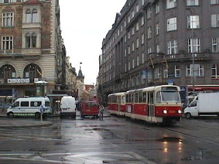 Tram in Prague