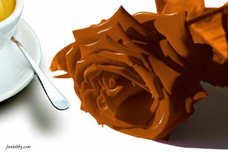 Chocolate art photo