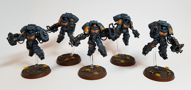 Space Wolves Inceptors with Assault Bolters