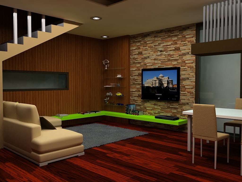 Desain Interior Ruang Keluarga Modern Desain Rumah