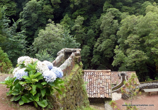 molinos de agua en San Miguel Azores