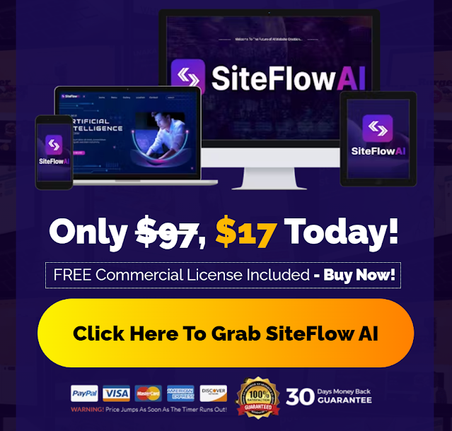 Siteflow AI Review | AI technology to create websites