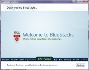 install BlueStacks step 1