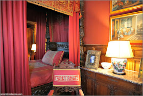 Dormitorio de Consuelo en Marble House, Newport