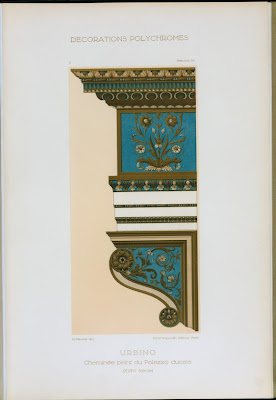 fireplace ornament from Palazzo Ducale, Urbino