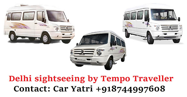 How to Explore Delhi sightseeing by Tempo Traveller?