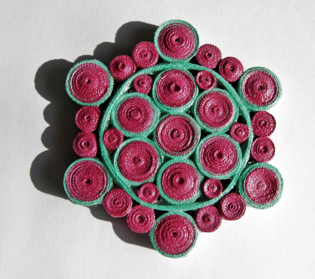 Fructul Vietii: magnet quilling Circul Magic