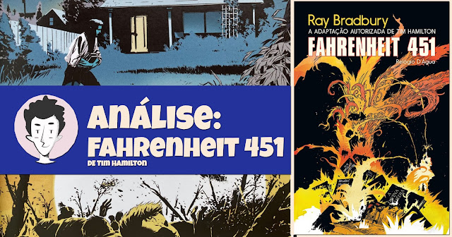 Análise: Fahrenheit 451 - O Romance Gráfico, de Tim Hamilton - Relógio D' Água