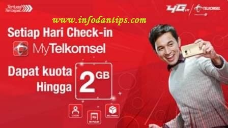 Mudah Begini Cara Mendapatkan Kuota Internet Gratis Telkomsel