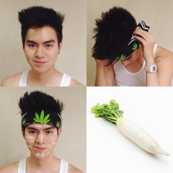 Lance Posadas 'Radish' Makeup Transformation